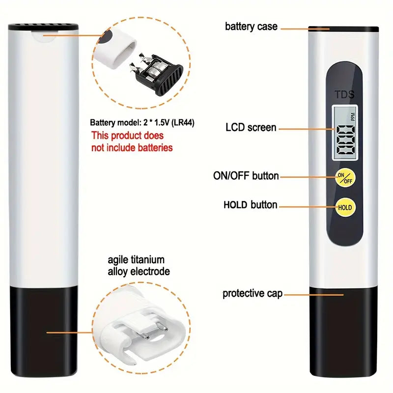 Water TDS Meter Tester
